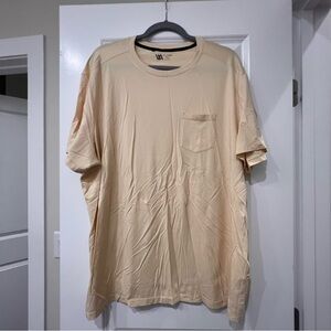 VRST Men's Pale Yellow T-Shirt